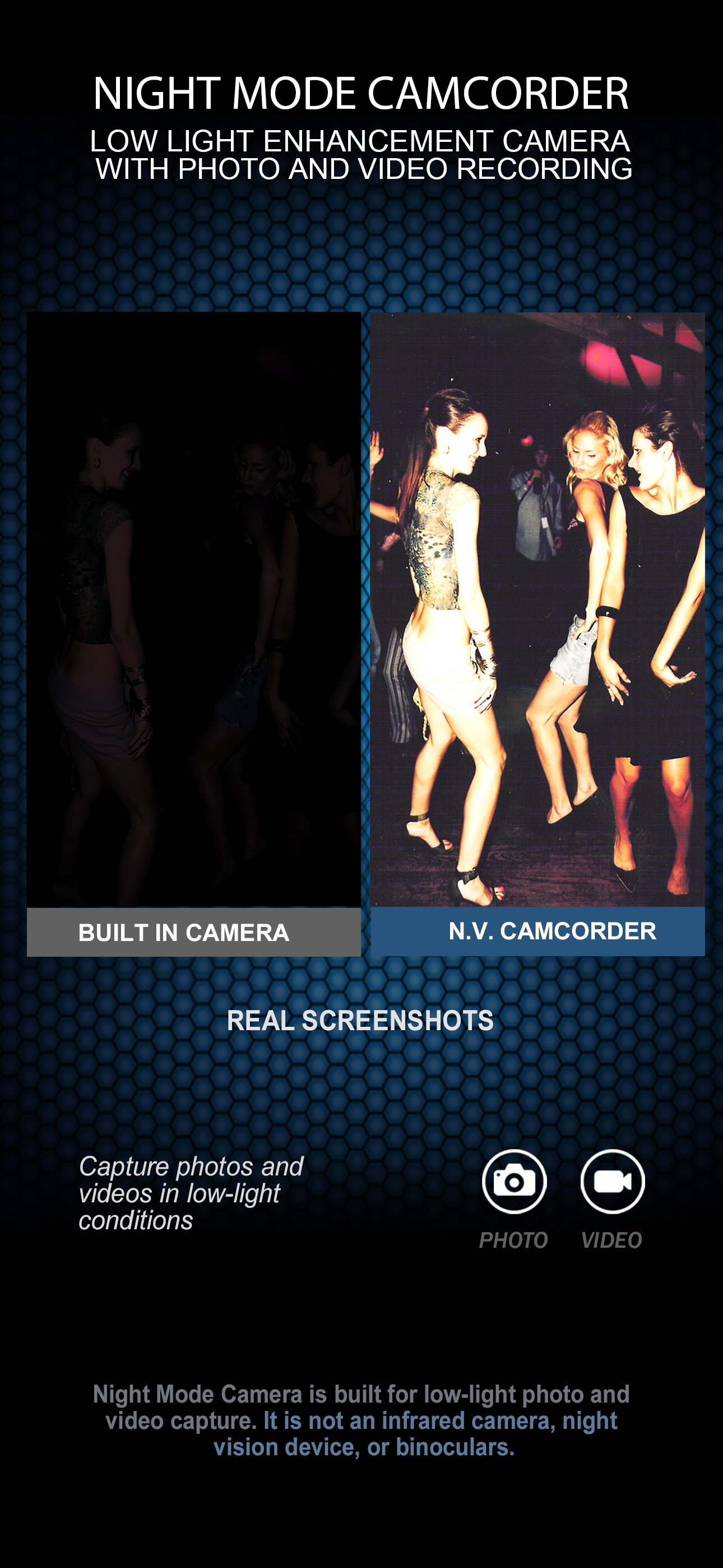 Night Mode Camera Screenshot